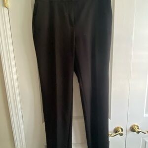 Jaclyn Smith Classic Black Straight Leg Pants